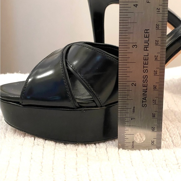 Stuart Weitzman Platform Heels, Size 6.5, Black - Picture 6 of 7